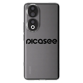 Picasee silikónový prehľadný obal pre Honor 90 5G - Picasee - new logo - black