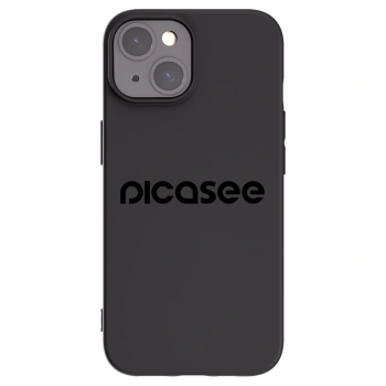 Picasee silikónový čierny obal pre Apple iPhone 15 - Picasee - new logo - black