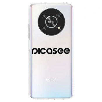 Picasee silikónový prehľadný obal pre Honor Magic4 Lite 5G - Picasee - new logo - black