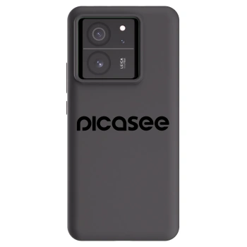 Picasee silikónový čierny obal pre Xiaomi 13T - Picasee - new logo - black