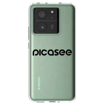 Picasee silikónový prehľadný obal pre Xiaomi 13T - Picasee - new logo - black