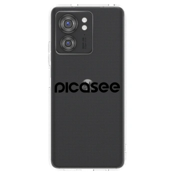 Picasee silikónový prehľadný obal pre Motorola Edge 40 - Picasee - new logo - black