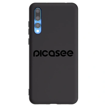 Picasee silikónový čierny obal pre Huawei P20 Pro - Picasee - new logo - black