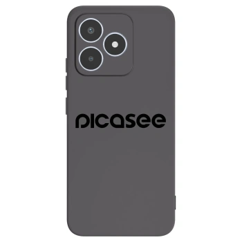 Picasee silikónový čierny obal pre Realme C53 - Picasee - new logo - black