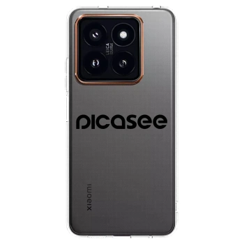 Picasee silikónový prehľadný obal pre Xiaomi 14 Pro - Picasee - new logo - black