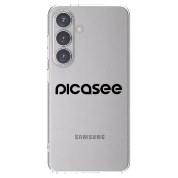 Picasee silikónový prehľadný obal pre Samsung Galaxy S24 S921B 5G - Picasee - new logo - black