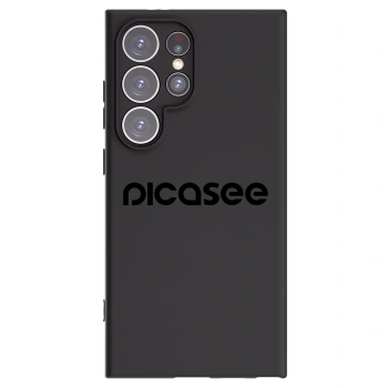 Picasee silikónový čierny obal pre Samsung Galaxy S24 Ultra S928B 5G - Picasee - new logo - black