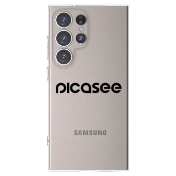 Picasee silikónový prehľadný obal pre Samsung Galaxy S24 Ultra S928B 5G - Picasee - new logo - black