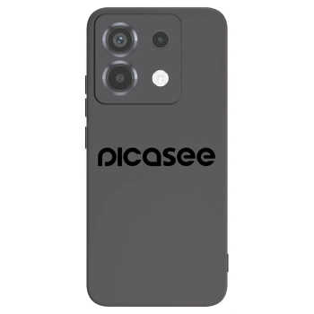 Picasee silikónový čierny obal pre Xiaomi Poco X6 - Picasee - new logo - black