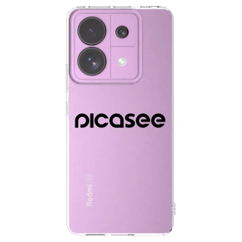 Picasee silikónový prehľadný obal pre Xiaomi Redmi Note 13 Pro 5G - Picasee - new logo - black
