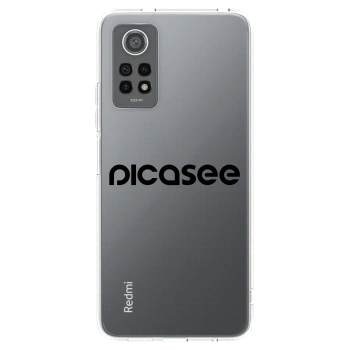 Picasee silikónový prehľadný obal pre Xiaomi Redmi Note 12 Pro 4G - Picasee - new logo - black