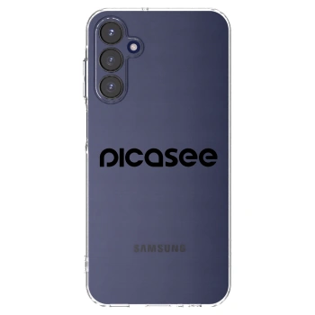 Picasee silikónový prehľadný obal pre Samsung Galaxy A15 A155F 4G - Picasee - new logo - black