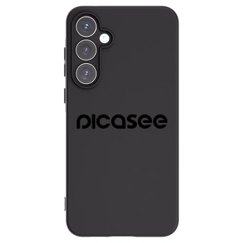 Picasee silikónový čierny obal pre Samsung Galaxy A55 5G A556B - Picasee - new logo - black