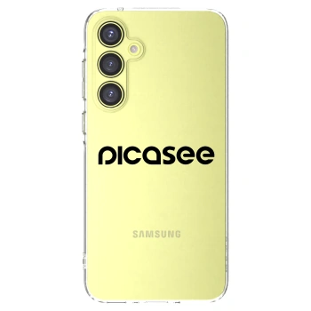 Picasee silikónový prehľadný obal pre Samsung Galaxy A35 5G A356B - Picasee - new logo - black