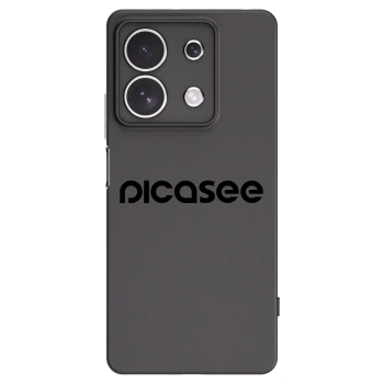 Picasee silikónový čierny obal pre Xiaomi Redmi Note 13 4G - Picasee - new logo - black