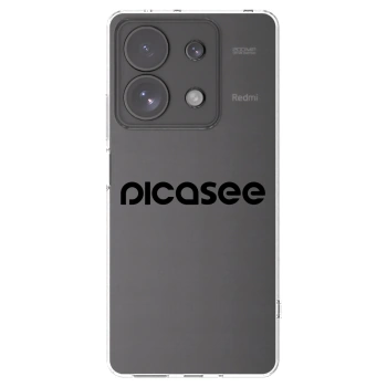 Picasee silikónový prehľadný obal pre Xiaomi Redmi Note 13 Pro 4G - Picasee - new logo - black