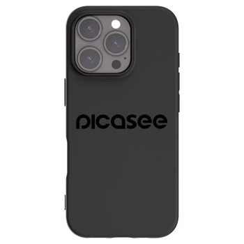 Picasee silikónový čierny obal pre Apple iPhone 16 Pro - Picasee - new logo - black