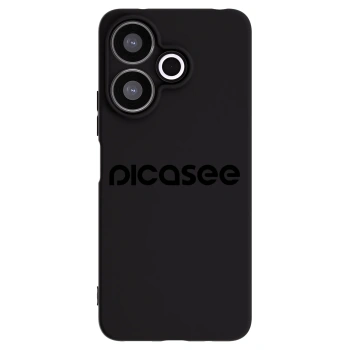 Picasee silikónový čierny obal pre Xiaomi Redmi 13 4G - Picasee - new logo - black