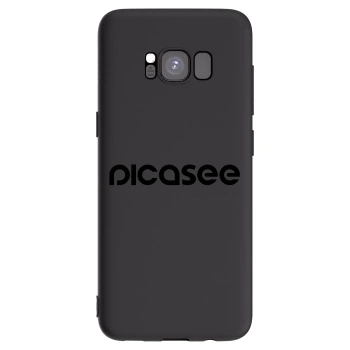 Picasee silikónový čierny obal pre Samsung Galaxy S8 G950F - Picasee - new logo - black