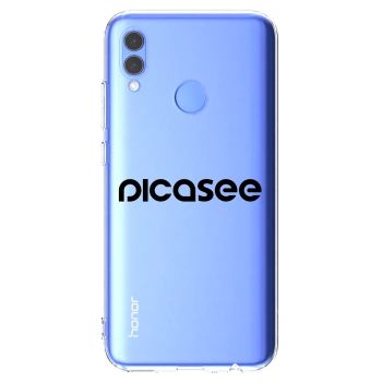 Picasee silikónový prehľadný obal pre Huawei P Smart 2019 - Picasee - new logo - black