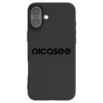 Picasee silikónový čierny obal pre Apple iPhone 16 Plus - Picasee - new logo - black