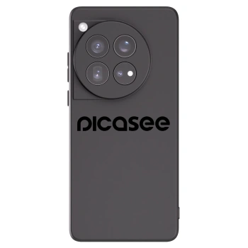 Picasee silikónový čierny obal pre OnePlus 12 5G - Picasee - new logo - black
