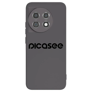 Picasee silikónový čierny obal pre OnePlus 11 5G - Picasee - new logo - black