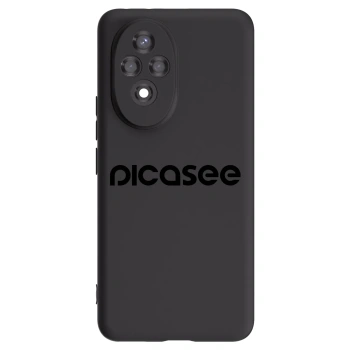 Picasee silikónový čierny obal pre Honor 200 Pro 5G - Picasee - new logo - black