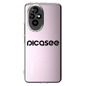 Picasee silikónový prehľadný obal pre Honor 200 Pro 5G - Picasee - new logo - black