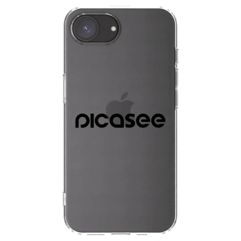 Picasee silikónový prehľadný obal pre Apple iPhone 16e - Picasee - new logo - black