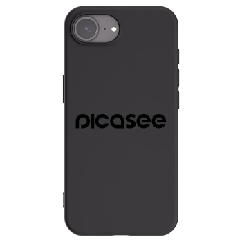 Picasee silikónový čierny obal pre Apple iPhone 16e - Picasee - new logo - black