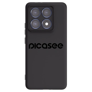 Picasee silikónový čierny obal pre Xiaomi 14T Pro - Picasee - new logo - black