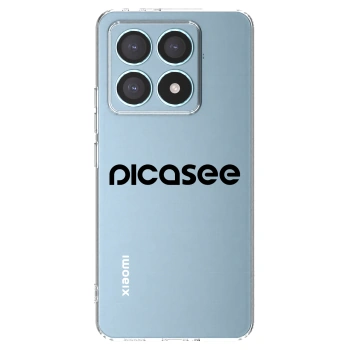 Picasee silikónový prehľadný obal pre Xiaomi 14T Pro - Picasee - new logo - black