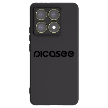 Picasee silikónový čierny obal pre Xiaomi 14T - Picasee - new logo - black