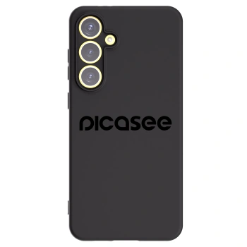 Picasee silikónový čierny obal pre Samsung Galaxy S24 FE S721B - Picasee - new logo - black