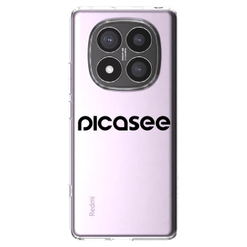 Picasee silikónový prehľadný obal pre Xiaomi Redmi Note 14 Pro+ 5G - Picasee - new logo - black