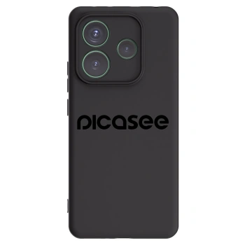 Picasee silikónový čierny obal pre Xiaomi Redmi Note 14 5G - Picasee - new logo - black