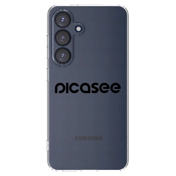 Picasee silikónový prehľadný obal pre Samsung Galaxy S25 5G - Picasee - new logo - black