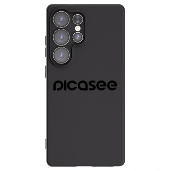 Picasee silikónový čierny obal pre Samsung Galaxy S25 Ultra 5G - Picasee - new logo - black