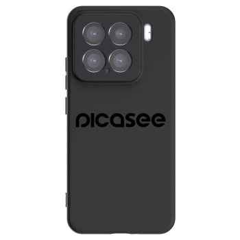 Picasee silikónový čierny obal pre Xiaomi 15 - Picasee - new logo - black