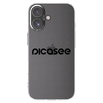Picasee silikónový prehľadný obal pre Apple iPhone 17 - Picasee - new logo - black