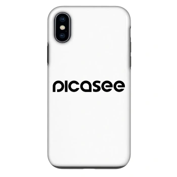 Obal pre Apple iPhone X/XS - Picasee - new logo - black
