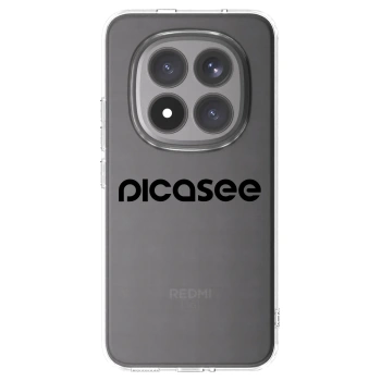 Picasee silikónový prehľadný obal pre Xiaomi Redmi Note 15 Pro+ - Picasee - new logo - black