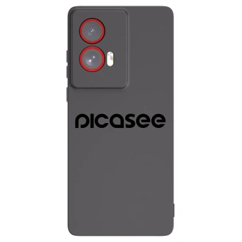 Picasee silikónový čierny obal pre Motorola Edge 50 Fusion - Picasee - new logo - black