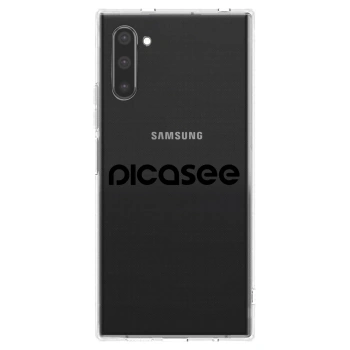 Picasee silikónový prehľadný obal pre Samsung Galaxy Note 10 N970F - Picasee - new logo - black
