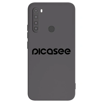 Picasee silikónový čierny obal pre Xiaomi Redmi Note 8 - Picasee - new logo - black