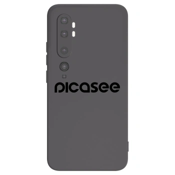 Picasee silikónový čierny obal pre Xiaomi Mi Note 10 (Pro) - Picasee - new logo - black