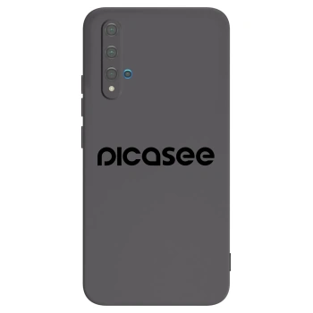 Picasee silikónový čierny obal pre Huawei Nova 5T - Picasee - new logo - black