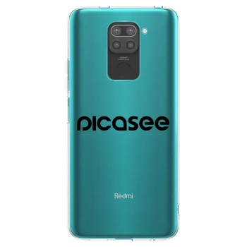 Picasee silikónový čierny obal pre Xiaomi Redmi Note 9 - Picasee - new logo - black