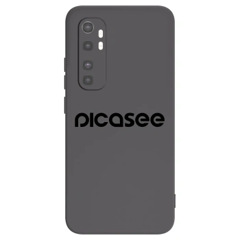 Picasee silikónový čierny obal pre Xiaomi Mi Note 10 Lite - Picasee - new logo - black
